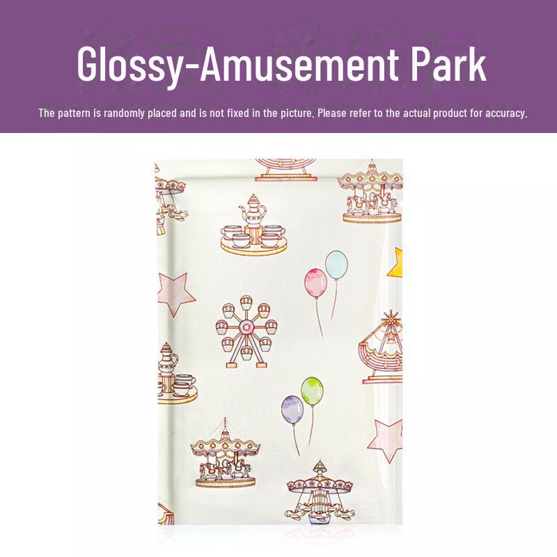 Цветные пакеты из алюминиевой фольги с плоским дном для упаковки масок и порошков