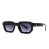  European And American Narrow Frame Export Sunglasses Trendy Street Photography Modern Charm Retro 35100