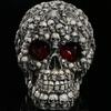 Подарки из смолы ручной работы, креативные светодиодные черепа, украшения для бара на Хэллоуин, настольные гаджеты, забавные инструменты для вечеринок