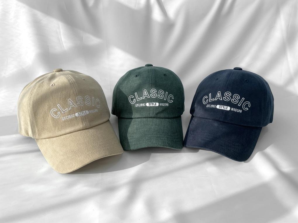 Women's Unisex Font Classic Ball Cap Hat Basic Cap