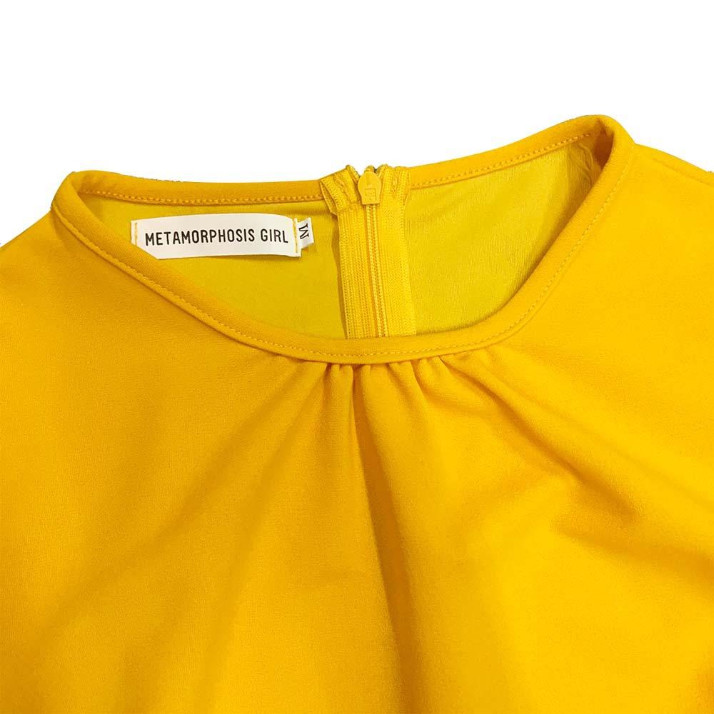 YYFS Женская мода лето весна однотонный принт с коротким рукавом и круглым вырезом с высокой талией повседневные платья