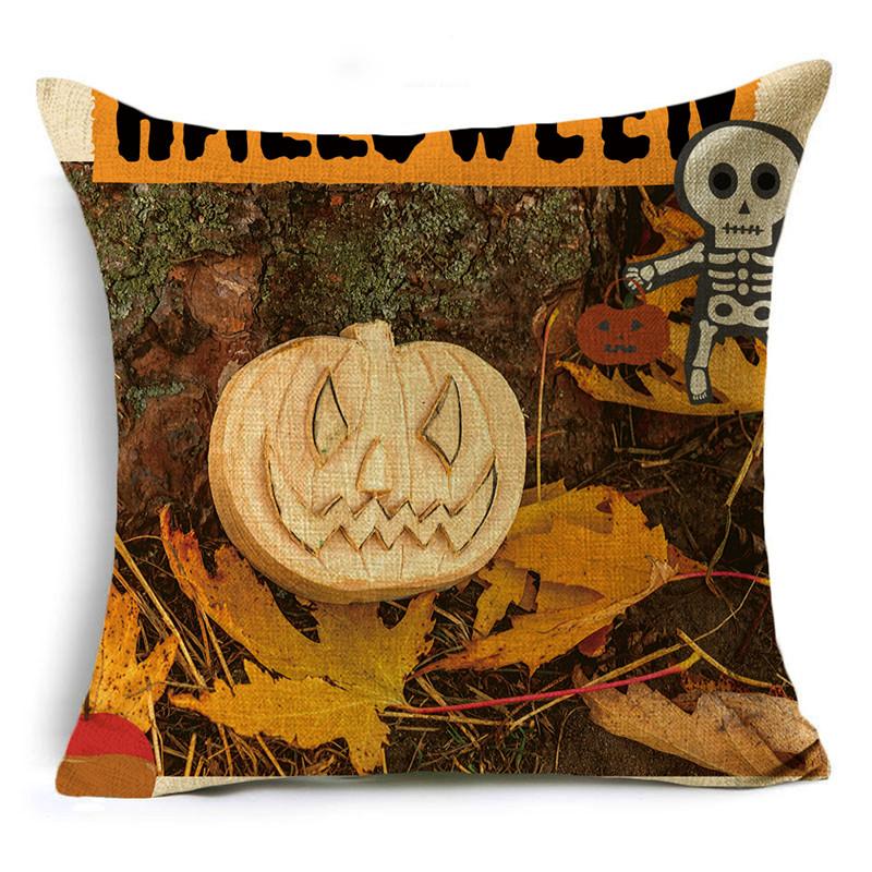 Halloween Horror Collection Themed Pillowcase Holiday Gift Party Decoration Sofa Cushion Cover 40*40cm/45*45cm/50*50cm