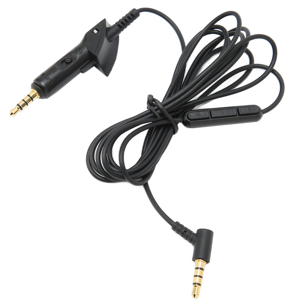 Replacement O Extension Cable with Microphone and Volume Control for QC15 Headphones