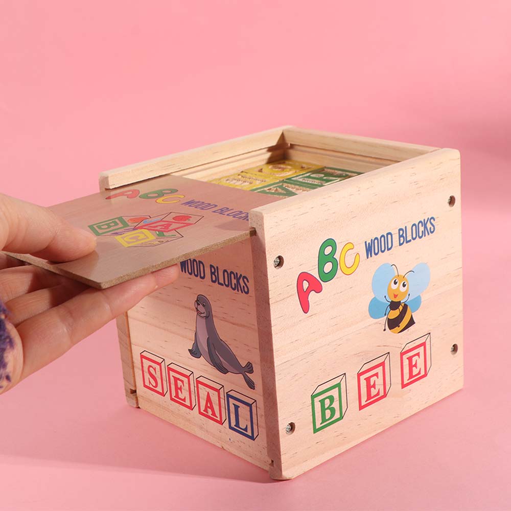 Cognition Learning Letter Cognitive Toys Early Education Number Stacking Blocks Boys Girls