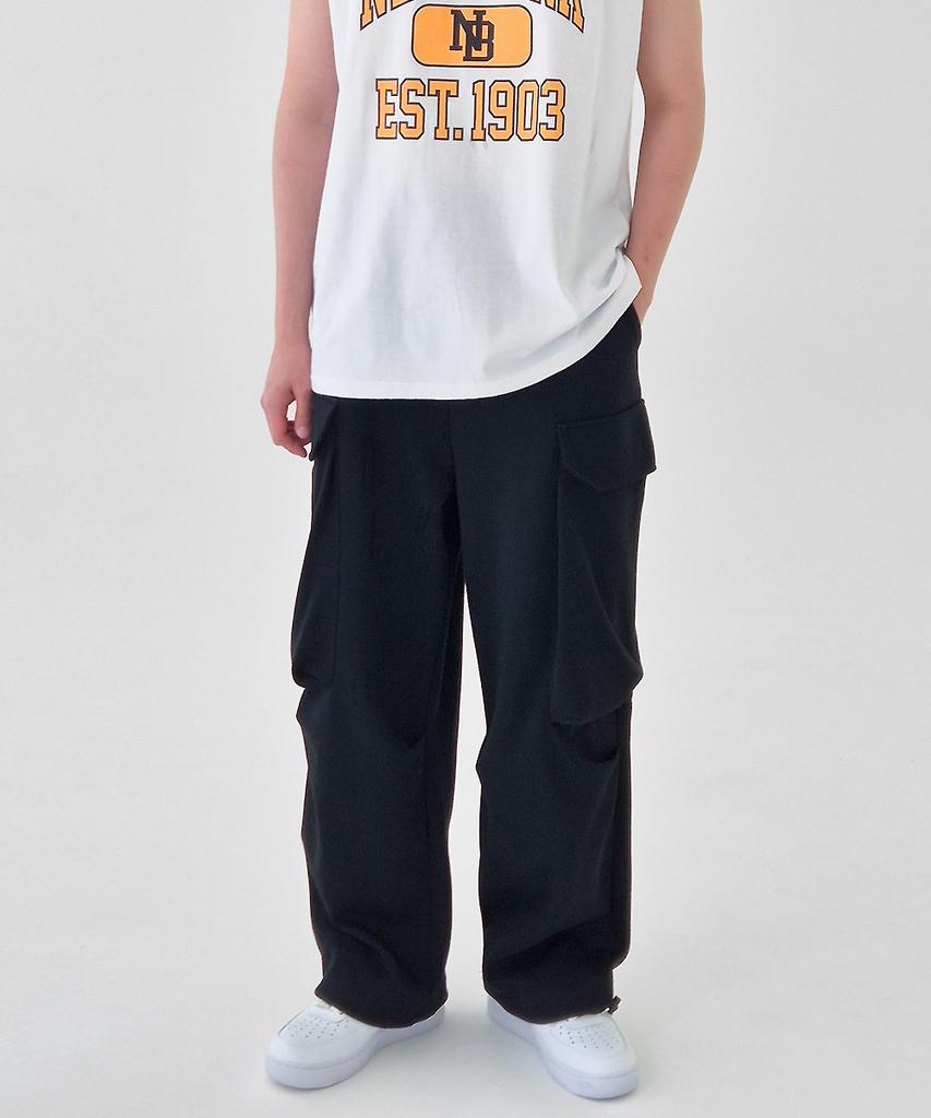 UMM Men'S And Women'S Big Pocket Wide Jogger Training Pants