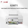 Canon G3871 Многофункциональное устройство с пополняемыми чернильными емкостями, штекер CN (адаптер в комплекте)