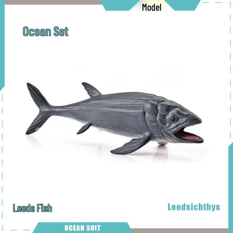 Children's Marine Animal Model Set: Mini Whale, Shark, Dolphin, Turtle, Sea Lion