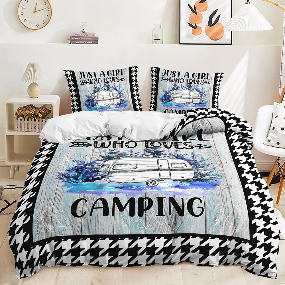 Three-Piece Camping Quilt Cover Two-Piece Bedding Kit