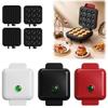 Convenient Waffle Donut Maker Non-Stick Breakfast Machine Electric Sandwich Pan  Kitchen