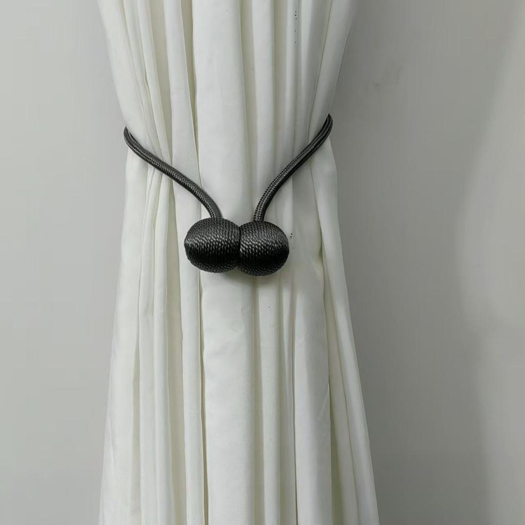 Magnetic Curtain Tiebacks Modern Decorative Curtain Holdbacks No Drill Required Window Treatment Accessories