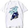 Футболка для езды на мотоцикле Gsxr 1300 Hayabusa Adventure, летняя, мужская, с коротким рукавом, белая, повседневная, хип-хоп, спортивная, крутая, для парней