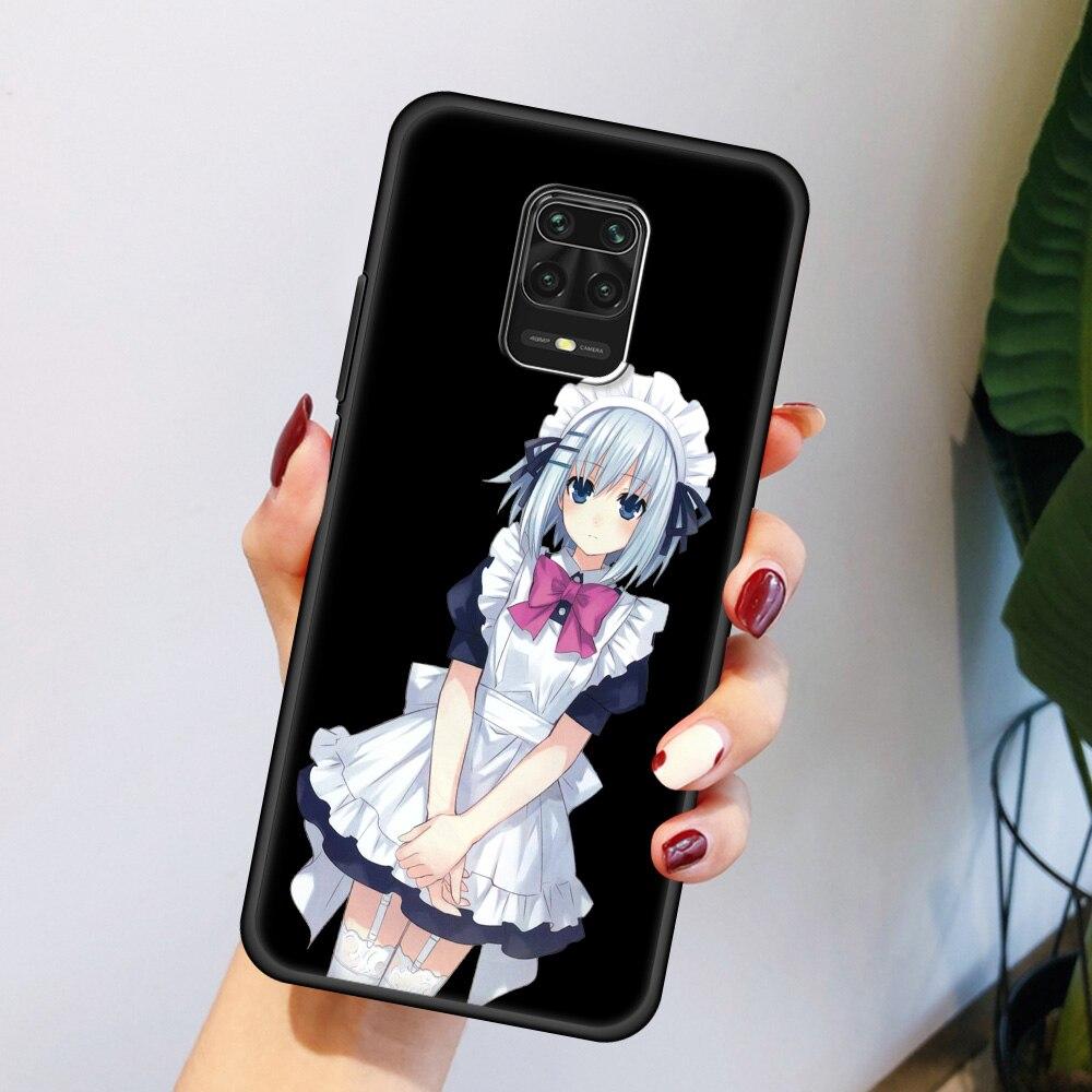 Чехол для телефона Date a Live Tokisaki Kurumi Funda для Xiaomi Redmi Note 8 11 10 Pro 10S 9S 9 9T 8T 9C 9A 8A 7 K40, игровой мягкий чехол