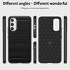 MOFI JK TPU Series-1 for Samsung Galaxy A34 5G Anti-fall Phone Case Carbon Fiber Brushed Protective TPU Phone Back Cover