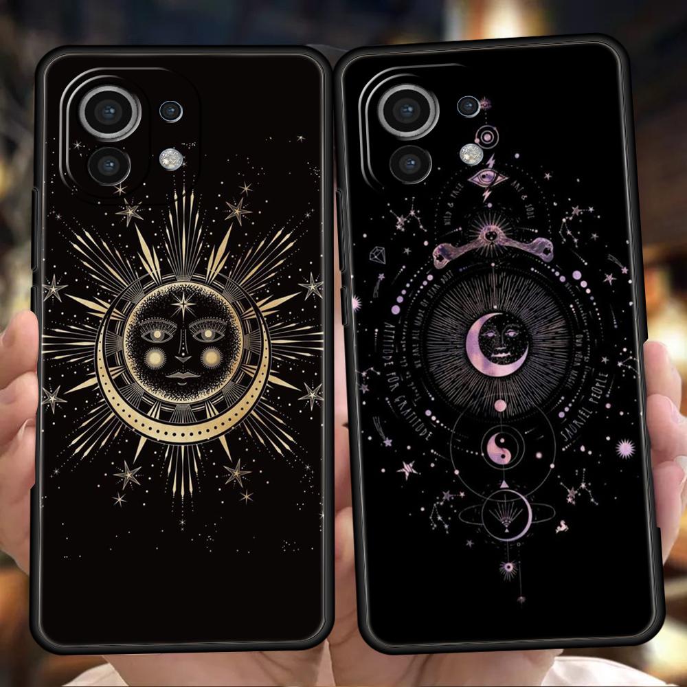 Чехол для телефона 'Лунное Колдовство Таро Мистический Тотем' для Xiaomi Poco C51 F3 X3 X4 GT NFC M3 M4 M5 Mi 13 12 11 Ultra 12T Pro Lite 5G