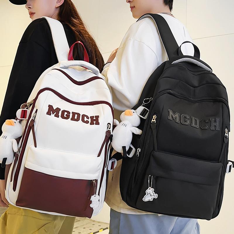 Школьный рюкзак для девочки начальной школы с алфавитом, рюкзак для ученика средней школы, рюкзак для студента колледжа