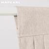 1 шт. NAPEARL, модная и роскошная однотонная занавеска с окантовкой из бисера для гостиной, окна, балдахин для спальни