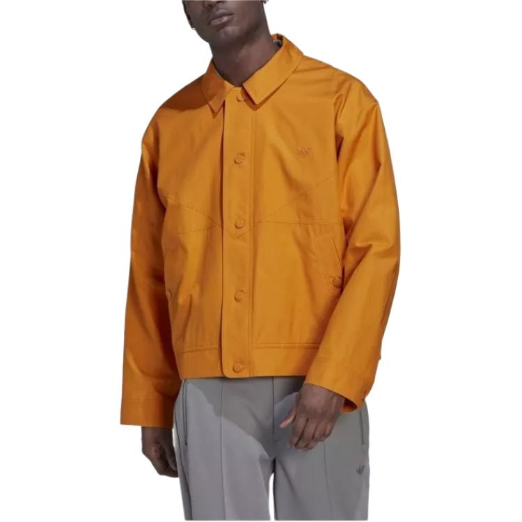 Adidas Originals Blue Version Collection Jacket Men's Yellow HM6456