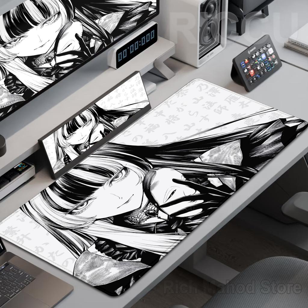 Anime Girl Desk Mat Juufuutei Raden Mouse Pad PC Cabinet Pad Gaming Accessories Gamer XXL Keyboard Tablemat E-Sports Carpet Rug