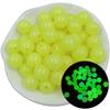 Materials Luminous Beads Candy Color Handmade Round Necklace Bracelet Making DIY Accessories Acrylic 50pcs 6mm/8mm/10mm Delicate Jewelry