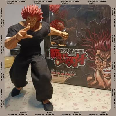 Ханма Юдзиро Фигурка Storm Toys Серия Grappler Аниме Фигурка ПВХ Экшн Фигура Gk Модель Статуэтка Коллекционная Подарок на День Рождения Ребенку