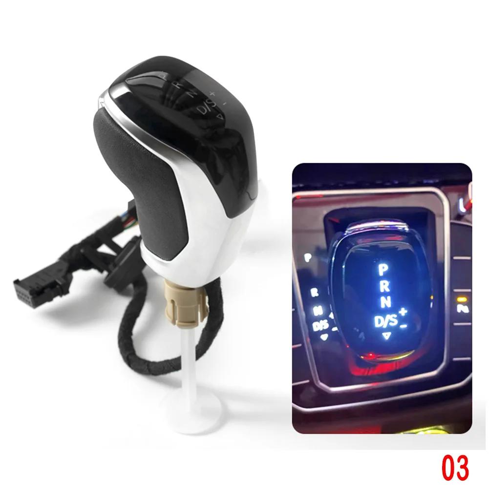 Для VW Golf 7 Passat B8 Tiguan MK2 CC Scirocco Octavia Kodiaq Super Jetta MK5 MK6 Seat ibiza leon Светодиодный электронный рычаг переключения передач