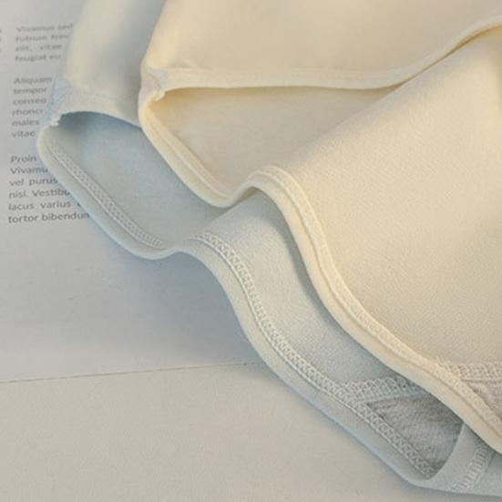 Women's Cotton Underwear Low Waist Full Coverage Panties with Bow Decoration Soft Stretch