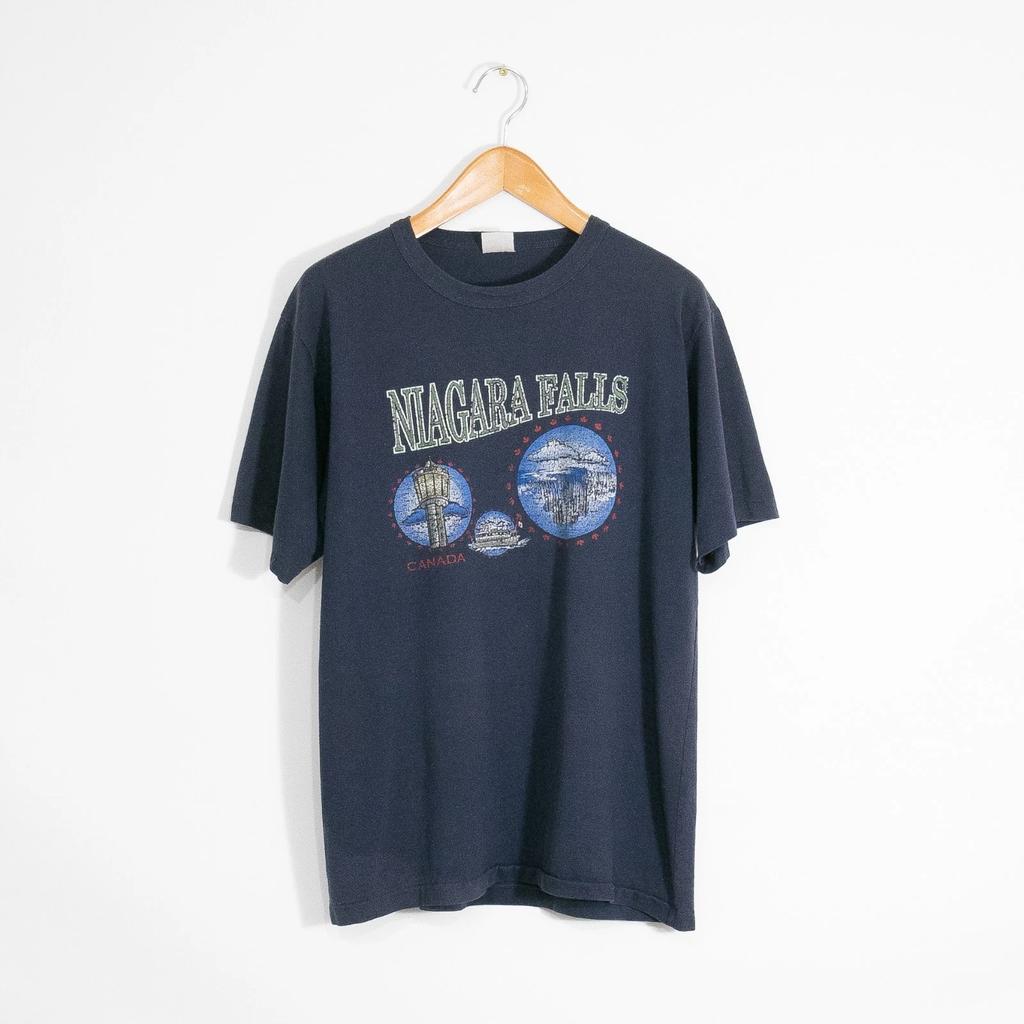 Vintage 90s Niagara Falls Tourism T Shirt Mens XL Single Stitch Distressed Faded