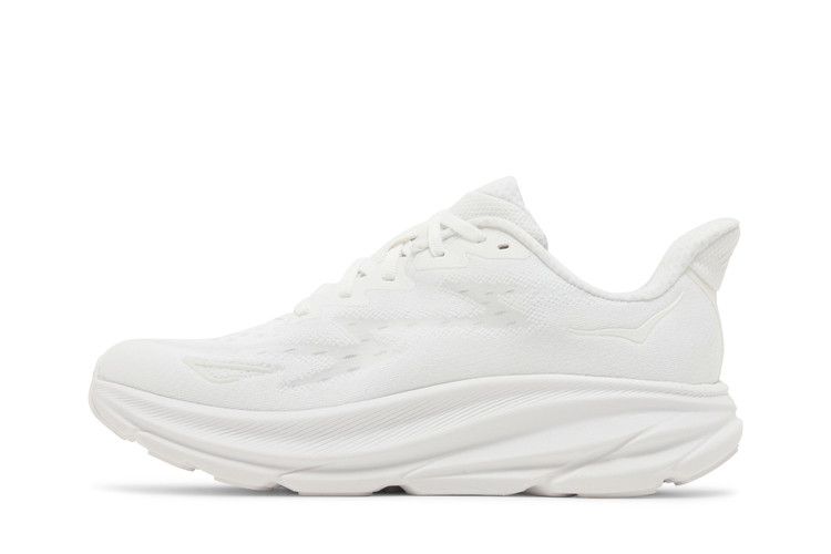 Women's Sneakers HOKA Wmns Clifton 9 Wide 'Triple White'