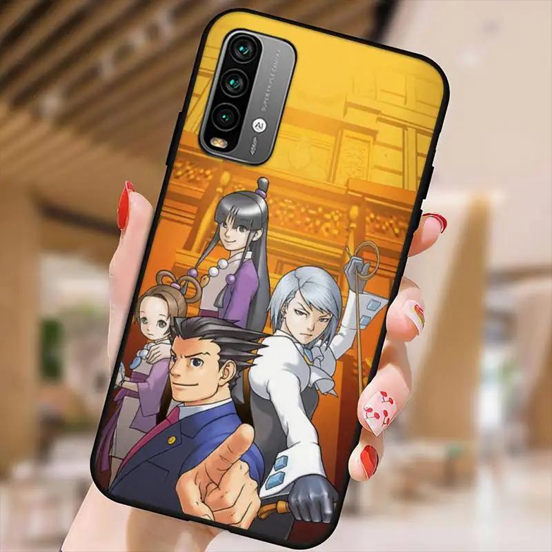 Чехол для телефона Ace Attorney для Xiaomi9 10 11PRO LITE Redmi NOTE7 8 9 10A PRO K40 Poco3