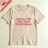Kiss All The Time Disco Occasionally Unisex TShirt Casual Fashion Cotton Short Sleeve Summer Harajuku Aesthetic Top Gift For Her