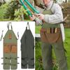 Леггинсы для сада, фартук Оксфорд, регулируемый садовый фартук, садовый фартук с несколькими карманами, защитный фартук для ног для дома, кухни, сада, работы
