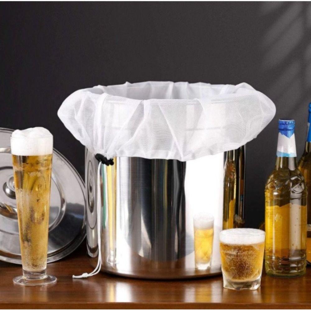 Easy Clean Soybean Milk Filter Bag Reusable Beer Straine Fruit Juice Filter  Kitchen Gadgets