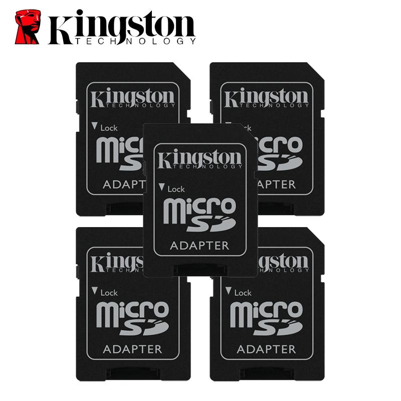 Kingston Адаптер SD Адаптер Micro SD Card to SD Card, Адаптер TF Card Micro SDHC to SD SDHC работает с картами памяти для старых камер, медицинских приборов