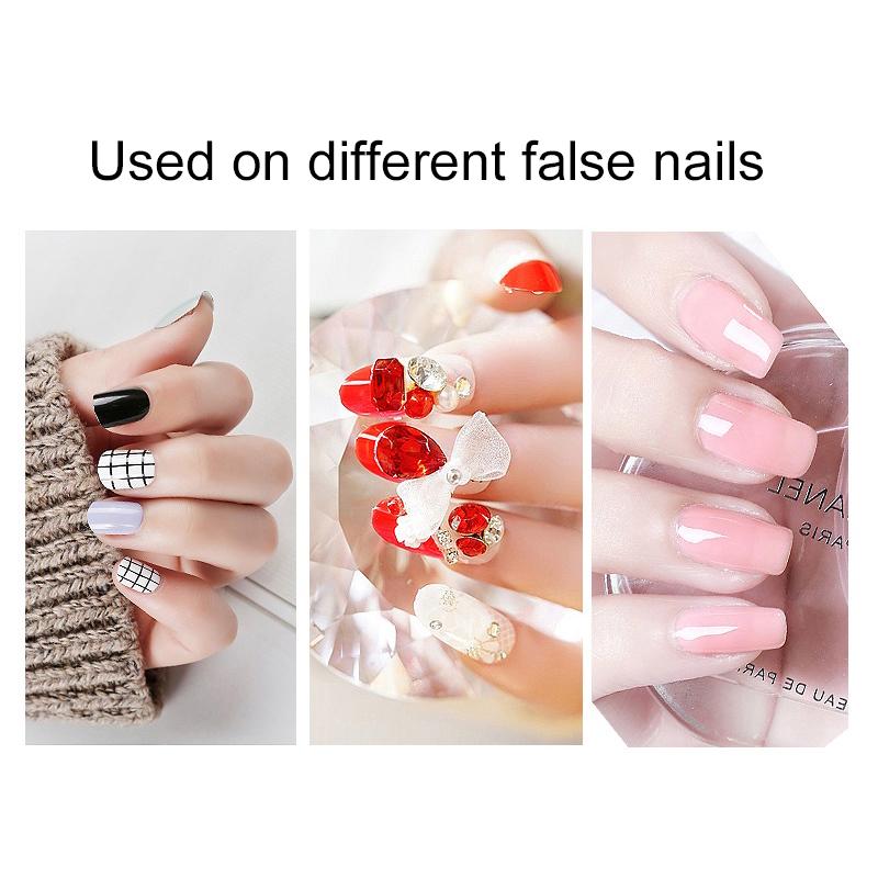 24 шт. желейный клей, прозрачные невидимые наклейки для клея, водонепроницаемые наклейки для ногтей, желейные двухсторонние наклейки для ногтей, двухсторонние клеевые наклейки для ногтей