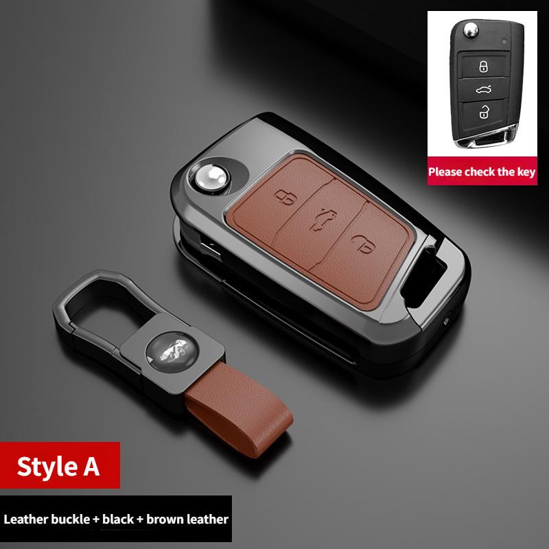 Для VW Volkswagen Polo Golf 4 5 6 7 T5 MK7 Tiguan Passat B6 B5 Skoda Octavia A5 A7 Seat Leon FR 2 Ibiza Ateca чехол для автомобильного ключа Cove