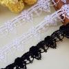 Кружевная отделка для вышивки, кремового цвета, водорастворимая, для DIY-моды в стиле Лолита, ширина 4 см