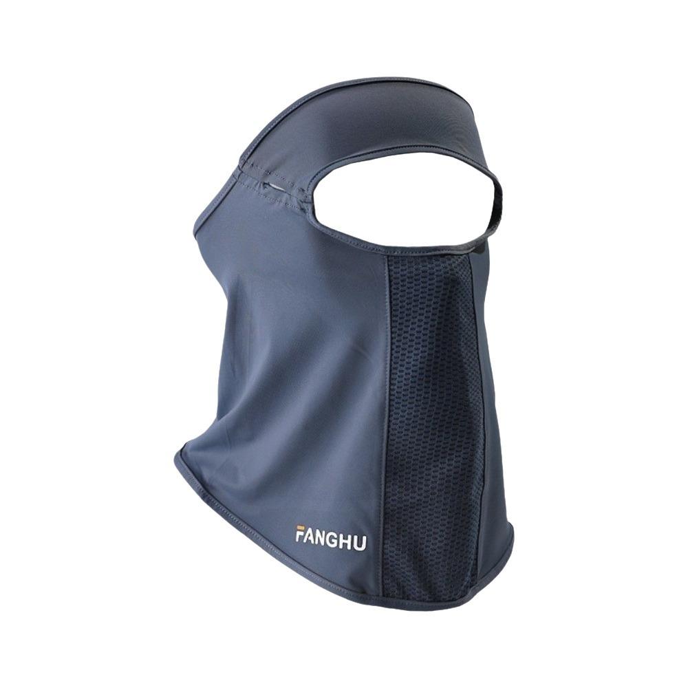 Solid Color Face Cover UV Protection Face Gini Mask Fashion Ice Silk Mask  Sports