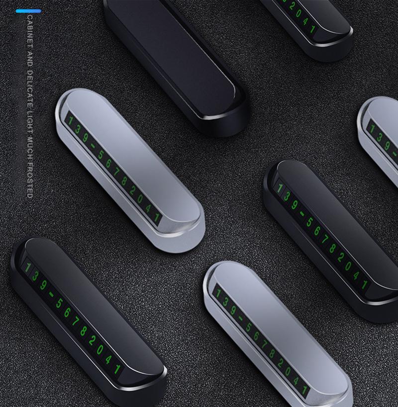 Автостайлинг Временная парковочная карта Номер телефона Карта-табличка Номер телефона Парковка Стоп в Автостайлинге Автомобильные аксессуары CLE