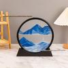 Популярные 3D песочные часы с зыбучим песком: Креативное кинетическое украшение для рабочего стола и гостиной