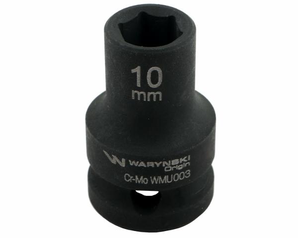 Nasadka Udarowa Sześciokątna 1/2". 10 Mm. Crmo. Din 3129. Waryński