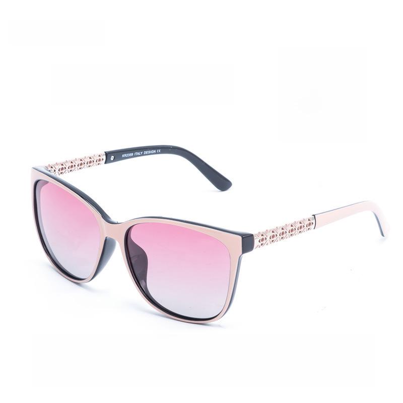 Cat-Eye TR Memory Frame Polarized Women's Sunglasses