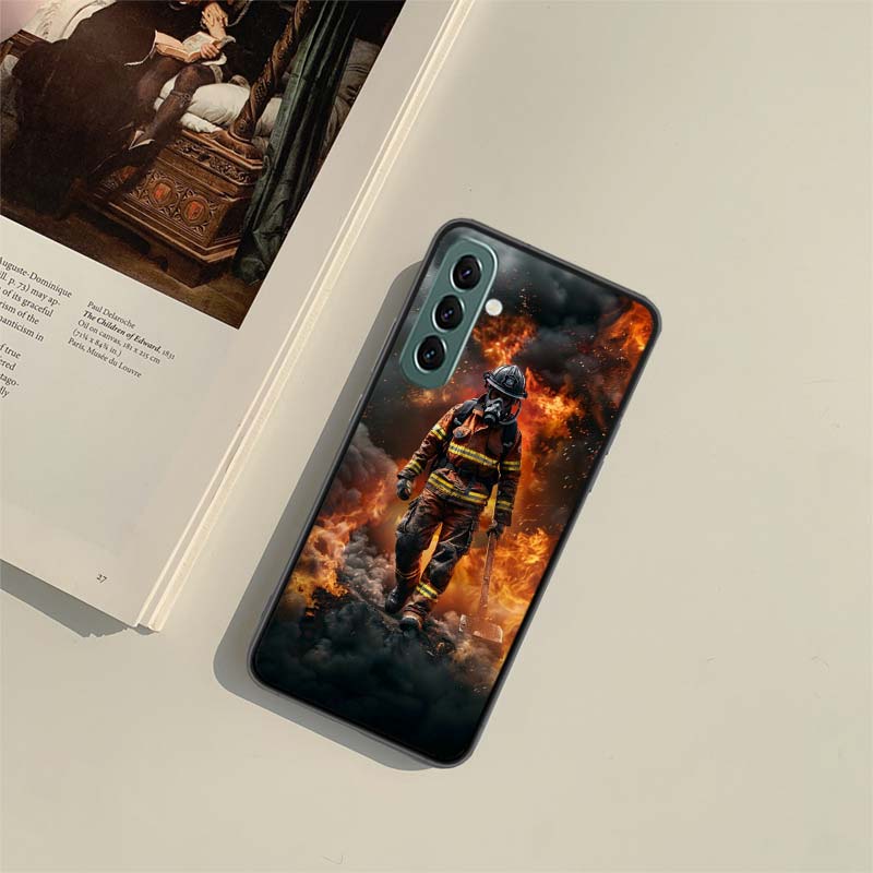 Чехол для телефона для пожарного training для Samsung A54 A14 A24 A34 A17 A37 A57 A55 A35 A25 A15 A07 A05S A04S A12 A22 A32 A52S A72 Galax