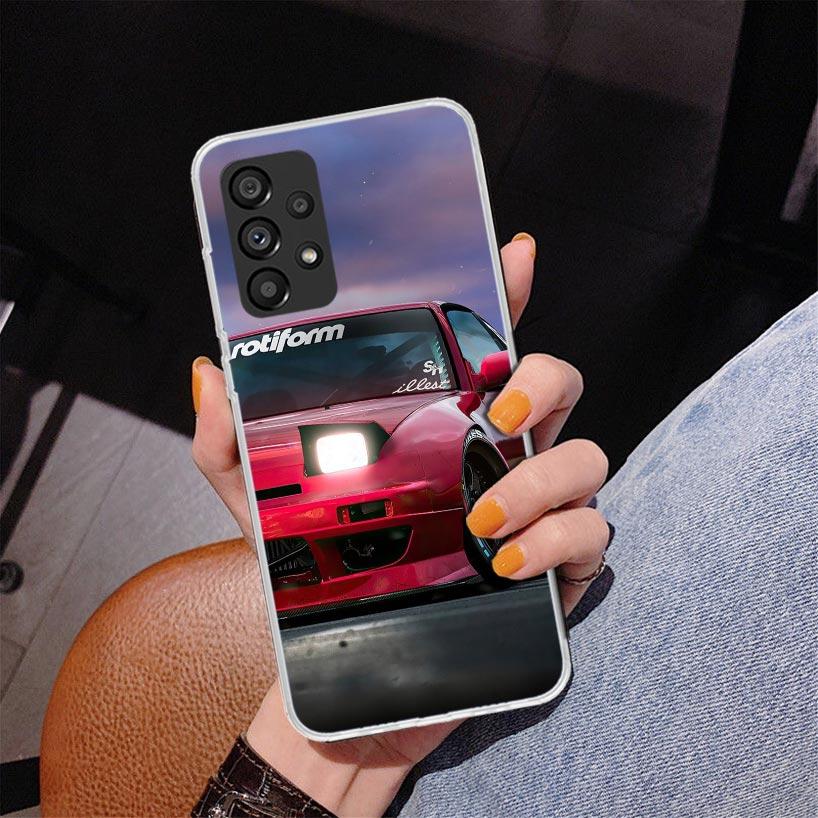 JDM Машина MX5 Милый Чехол для Телефона Для Samsung Galaxy A52 A32 A22 A12 A51 A31 A50S A30S A20S A10S Note 20 Ultra 10 Plus S10 A72 A71 Gal