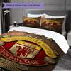 Manchester Legacy Pride Bedding (1 * duvet cover + 2 * pillowcase, without core) 2D Flat Bedding set Soft and comfortable Duvet cover and pillowcase