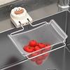 С одноразовой сеткой-фильтром Корзина-дуршлаг для раковины Сильная несущая способность Подставка для слива мусора Остатки еды