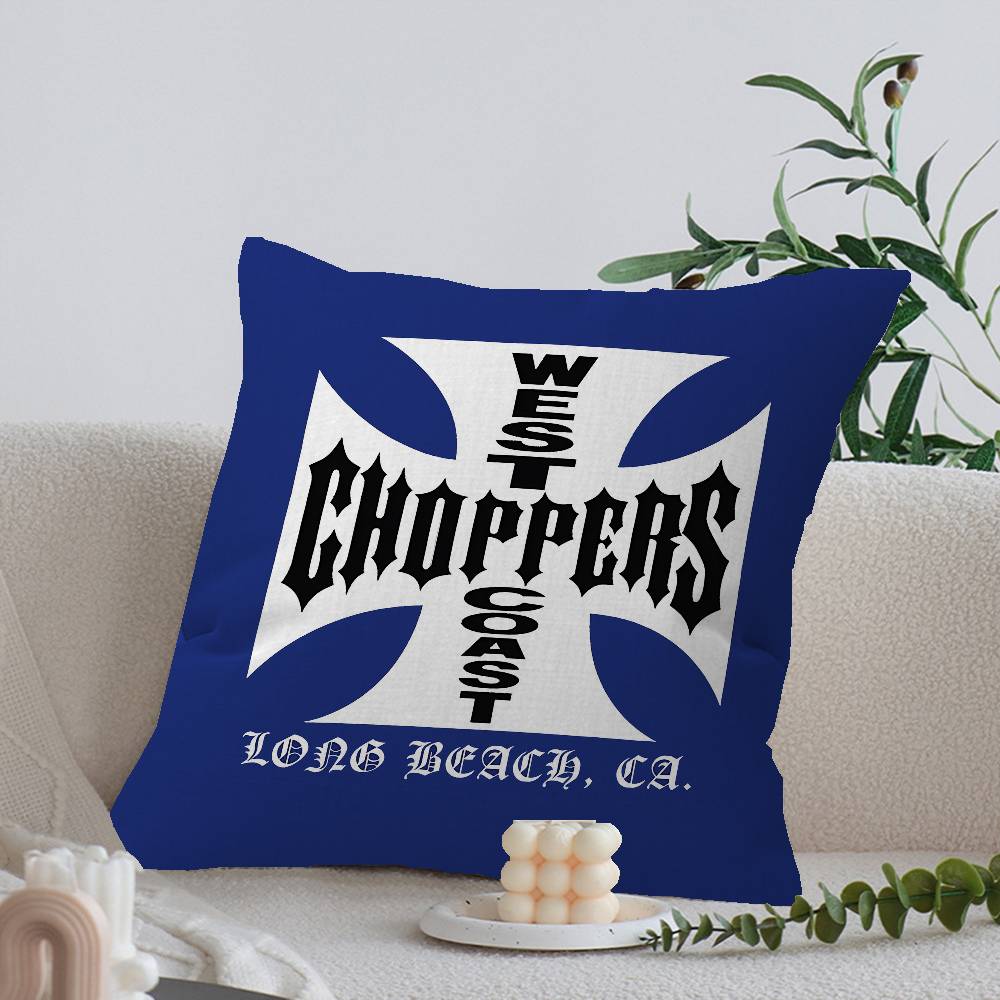 Чехол на подушку West C-Coast C-Choppers Полиэстер Подушки для дивана Декоративные подушки Декор для дома Наволочка
