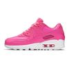 Air Max 90 LTR Кожаный GS Детские Розовый Порошок Розовый Порошок Белый 724852-600