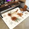 1PC hot chocolate gingerbread man Extra Large Non Slip Floor carpet, Office, family, bedroom, Large Area Rug Indoor Rugs, Vibrant Colors