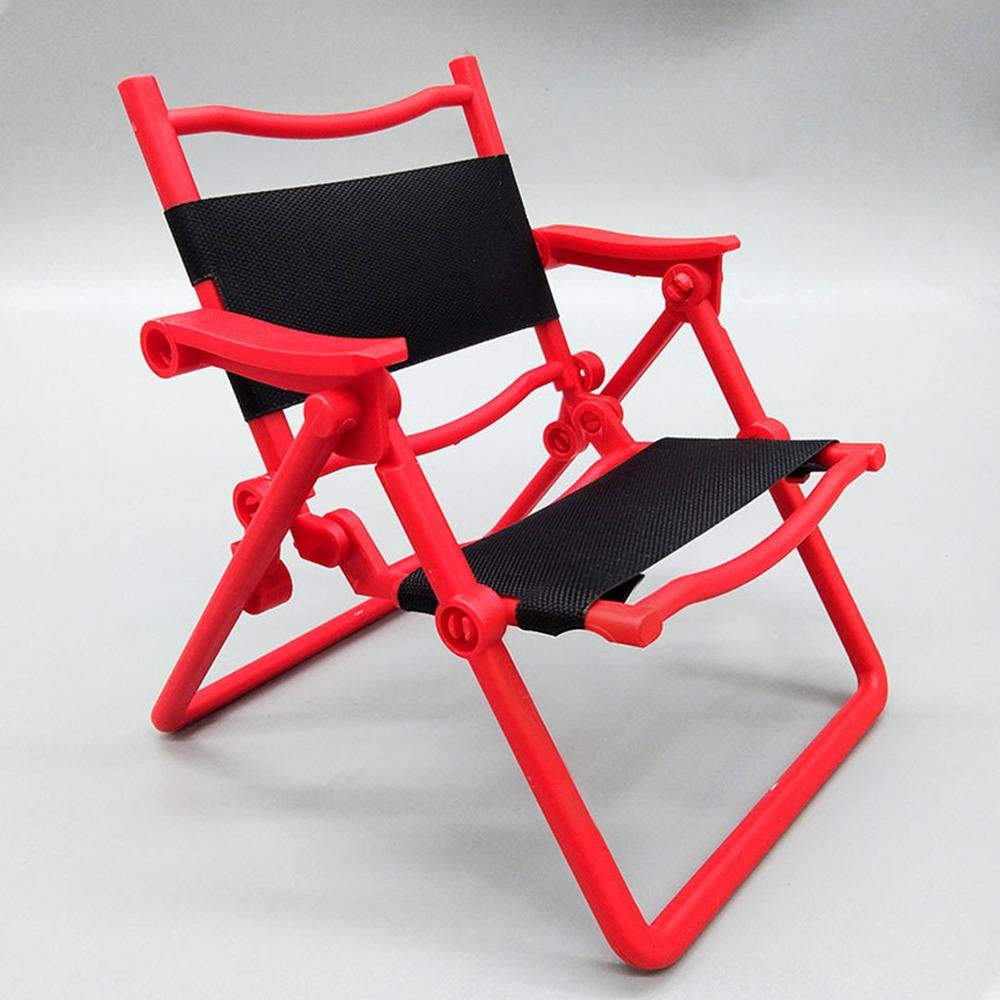 5 Colors Outdoor Camping Leisure Chair 10.3*11*13cm Furniture Model For 1/6 Dolls
