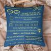 Byler Pillow Cover Crazy Together Quote Collage Throw Pillow Case Polyester Decorative Cushion Cover For Bedroom Dorm Home Decor